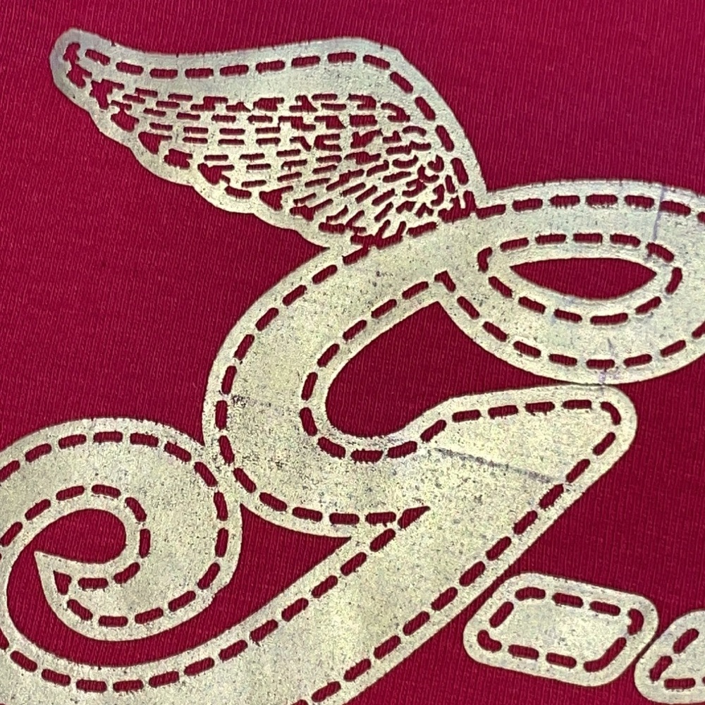 NEW Y2K Red Vintage 50 cent GUNIT logo Tee 1X 14 16 PLUS SIZE - Picture 11 of 13